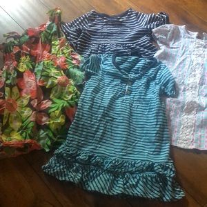 4T summer toddler girl dress bundle!